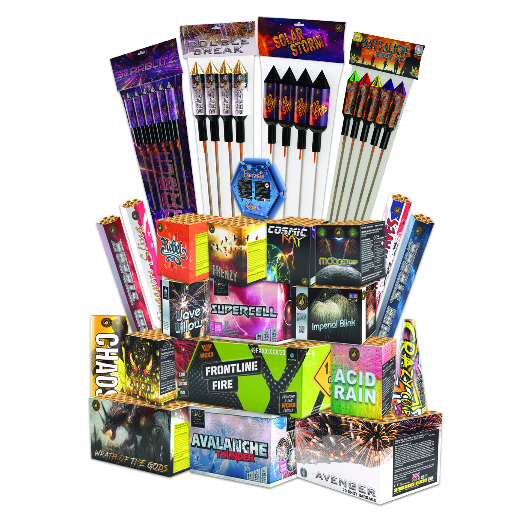 Xtreme display pack/combo 8