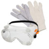 Goggles, Gloves & Ear Plugs