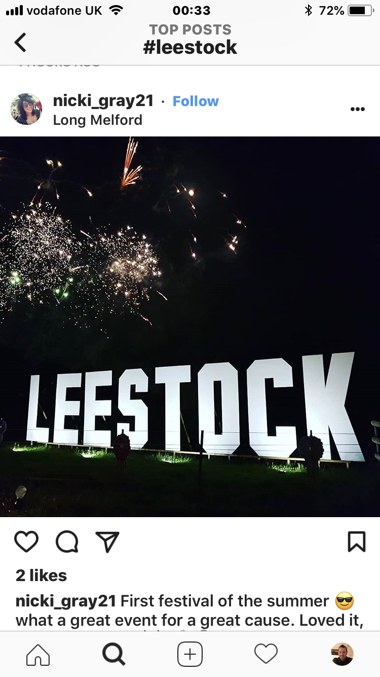 Leestock festival - Fireworks finale