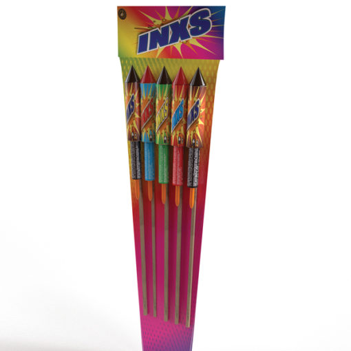 Inxs Rocket 5 Pack I Rockets I Dynamic Fireworks