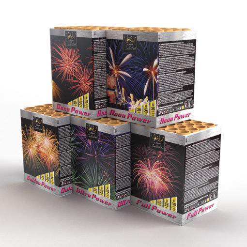 Powerful 5 Assortment | Cakes & Barrages | Dynamic Fireworks