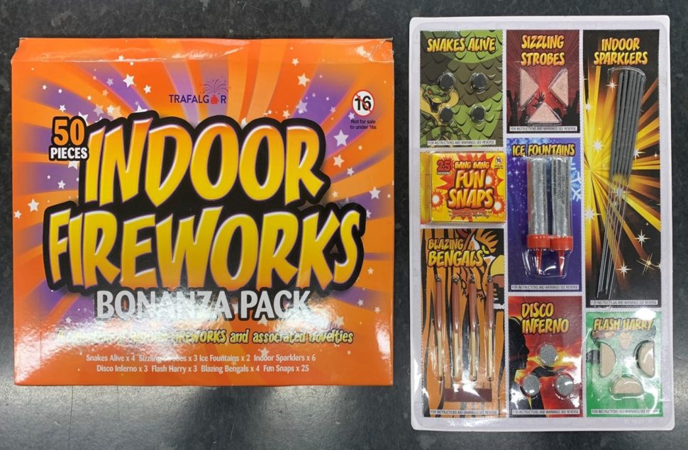 Fireworks categories 1