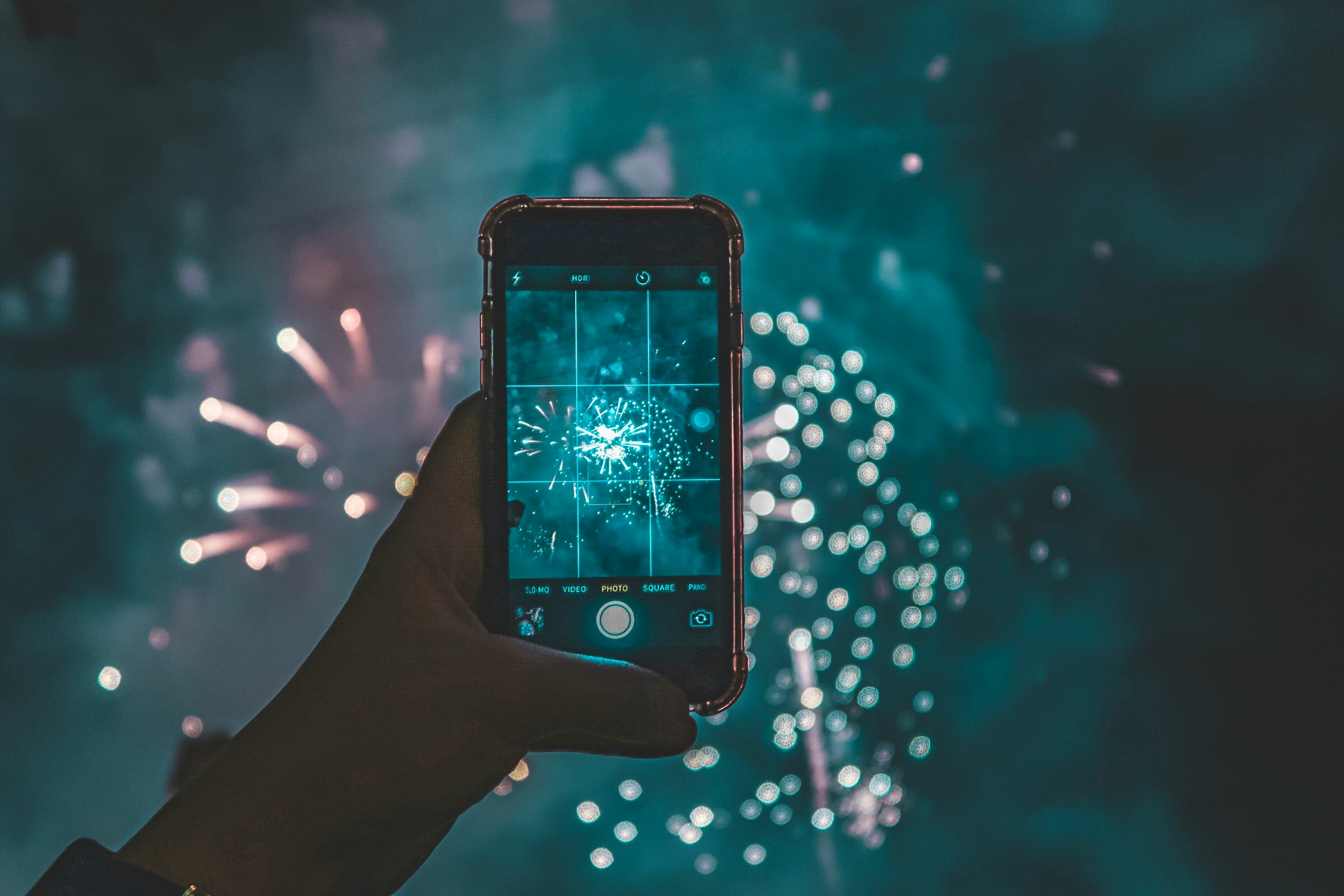 Photographic fireworks - Dynamic Fireworks