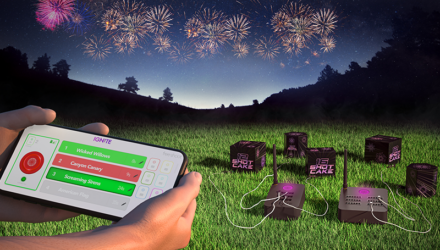 Electric Firing fireworks